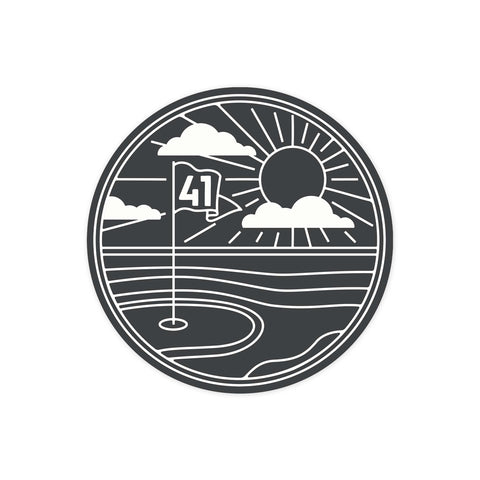 41st Hole - Sticker