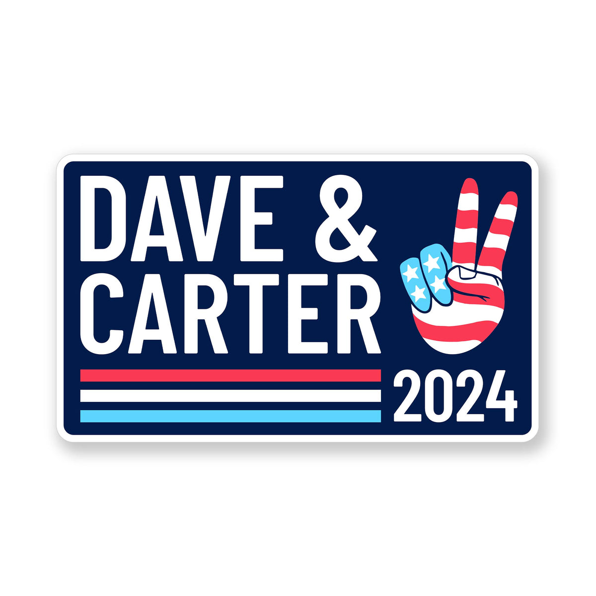 Dave & Carter 2024 Sticker Crew